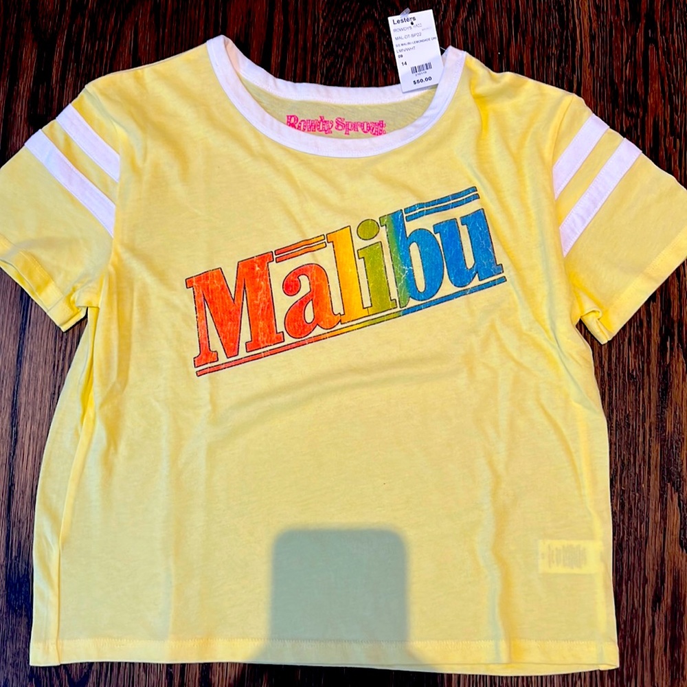 Brand new w tags. Rowdy sprouts girls tshirt size 14